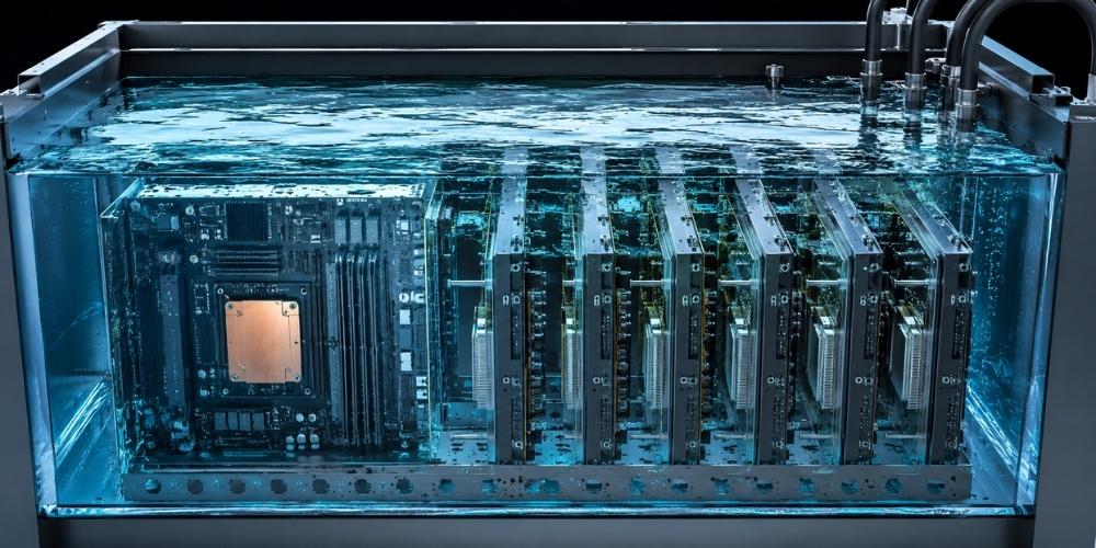 迎戰 AI 高功耗時代！解析「浸沒式散熱」如何解決機房發熱危機